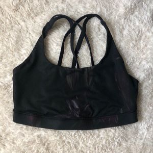 Lululemon Energy Bra- floral pattern